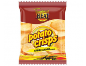 TROPICAL HEAT POTATO CRISPS NYAMA CHOMA 50G - Bulkbox Wholesale