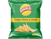 KRACKLES POTATO CRISPS TINGLY CHEESE & ONION 125G - Bulkbox Wholesale