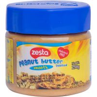 ZESTA SMOOTH PEANUT BUTTER 250G - Bulkbox Wholesale