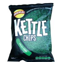 KETTLE COOKED POTATO CRISPS SALSA VERDE 40G - Bulkbox Wholesale
