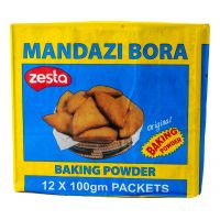 ZESTA MANDAZI BORA BAKING POWDER  100G - Bulkbox Wholesale
