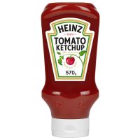 HEINZ SQUEEZY TOMATO KETCHUP   570G - Bulkbox Wholesale