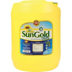 SUN GOLD SUNFLOWER OIL JERRYCAN 1X18KG - Bulkbox Wholesale