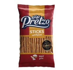 PRETZO PRETZEL STICKS SALT 18X50G - Bulkbox Wholesale