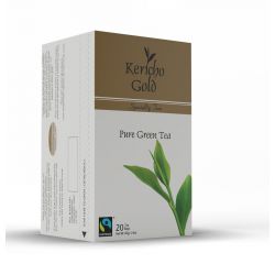 KERICHO GOLD SPECIALITY INFUSIONS GREEN TEA ENVELOPE TEA BAGS 6X  20'S - Bulkbox Wholesale