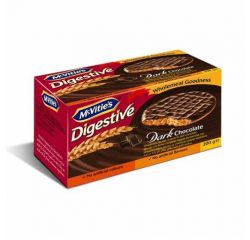 MCVITIES DIGESTIVE BISCUIT DARK CHOCOLATE 6X200G - Bulkbox Wholesale