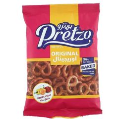 PRETZO PRETZEL ORIGINAL SWEET CHILI 30X25G - Bulkbox Wholesale