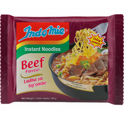 INDOMIE INSTANT NOODLES BEEF 20X120G - Bulkbox Wholesale