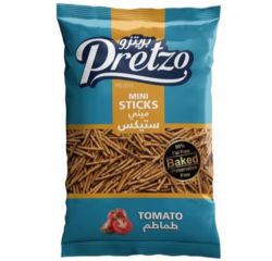 PRETZO PRETZEL STICKS TOMATO 18X50G - Bulkbox Wholesale