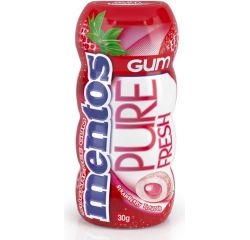 MENTOS GUM POCKET BOTTLE STRAWBERRY 10X31.5G - Bulkbox Wholesale