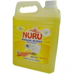 NURU DISH WASHING LIQUID LEMON SPARK 4X5L - Bulkbox Wholesale