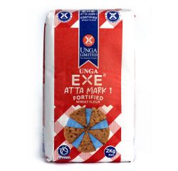 EXE ATTA MARK WHEAT FLOUR 12X2KG - Bulkbox Wholesale