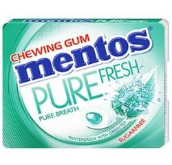 MENTOS GUM PURE FRESH WINTERGREEN 18X14G - Bulkbox Wholesale