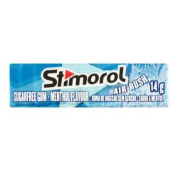 STIMOROL SUGAR FREE AIR RUSH MENTHOL CHEWING GUM 25X10 PELLETS - Bulkbox Wholesale