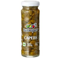 LUXEAPERS CAPERS IN VINEGAR 6X100G - Bulkbox Wholesale