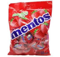 MENTOS MONOS STRAWBERRY 20X135G - Bulkbox Wholesale