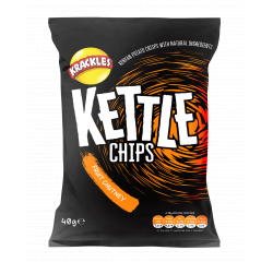 KETTLE COOKED POTATO CRISPS FRUIT CHUTNEY 48X40G - Bulkbox Wholesale