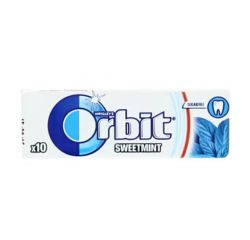 ORBIT SWEETMINT SUGAR FREE CHEWING GUM 30X10 PELLETS - Bulkbox Wholesale