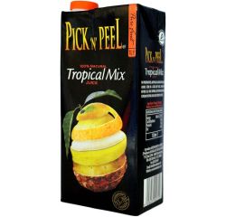 PICK N PEEL PURE FRUIT JUICE TETRA TROPICAL MIX 12X1L - Bulkbox Wholesale