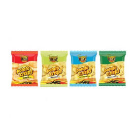 TROPICAL HEAT POTATO CRISPS ASSORTED 50G - Bulkbox Wholesale