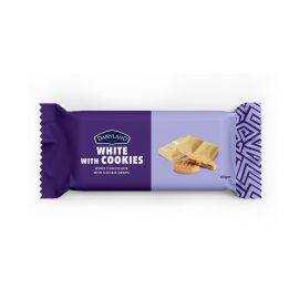 DAIRYLAND WHITE WITH COOKIES CHOCOLATE 40G - Bulkbox Wholesale