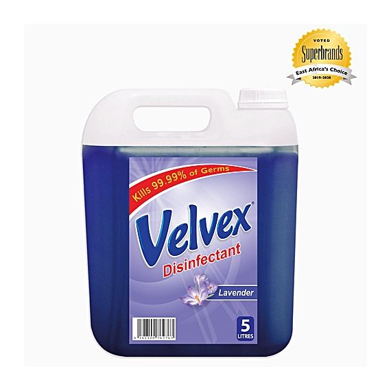 VELVEX LIQUID DISINFECTANT LAVENDAR 1X5L - Bulkbox Wholesale