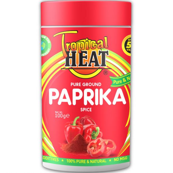 TROPICAL HEAT PAPRIKA 6X100G - Bulkbox Wholesale