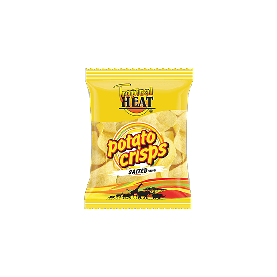 TROPICAL HEAT POTATO CRISPS ASSORTED 24X100G - Bulkbox Wholesale